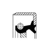 Corteco Differential Shaft Seal 19035132B thumbnail