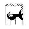 Corteco Wheel Hub Shaft Seal 49379881 thumbnail