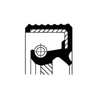 Corteco Crankshaft Oil Seal 49464345 thumbnail