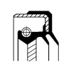 Corteco Differential Shaft Seal 49490476 thumbnail