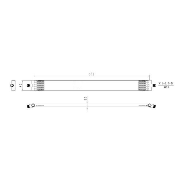 NRF Oil Cooler 31813B - image 5