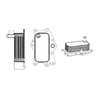 NRF Oil Cooler 31818A thumbnail