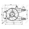 NRF Engine Cooling Radiator Fan 47038A thumbnail