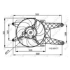 NRF Engine Cooling Radiator Fan 47039A thumbnail