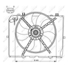 NRF Engine Cooling Radiator Fan 47066A thumbnail