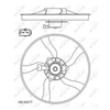 NRF Engine Cooling Radiator Fan 47070A thumbnail