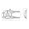 NRF Engine Cooling Radiator Fan 47247A thumbnail