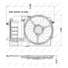 NRF Engine Cooling Radiator Fan 47301A thumbnail