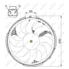 NRF Engine Cooling Radiator Fan 47506A thumbnail