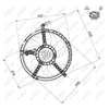 NRF Engine Cooling Radiator Fan 47509A thumbnail