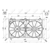NRF Engine Cooling Radiator Fan 47566A thumbnail