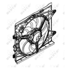 NRF Engine Cooling Radiator Fan 47597A thumbnail
