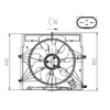 NRF Engine Cooling Radiator Fan 47920A thumbnail