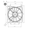 NRF Engine Cooling Radiator Fan 47935A thumbnail