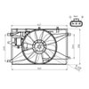 NRF Engine Cooling Radiator Fan 47937A thumbnail