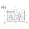NRF Engine Cooling Radiator Fan 47941B thumbnail