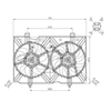NRF Engine Cooling Radiator Fan 47942A thumbnail