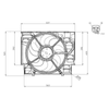 NRF Engine Cooling Radiator Fan 47960A thumbnail