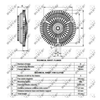 NRF Radiator Fan Clutch 49536A thumbnail