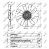 NRF Radiator Fan Clutch 49543A thumbnail