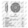 NRF Radiator Fan Clutch 49565A thumbnail