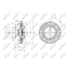 NRF Radiator Fan Clutch 49571A thumbnail