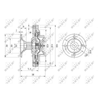 NRF Radiator Fan Clutch 49612A thumbnail