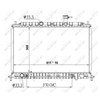 NRF Engine Cooling Radiator 50138A thumbnail
