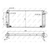 NRF Engine Cooling Radiator 50208B thumbnail
