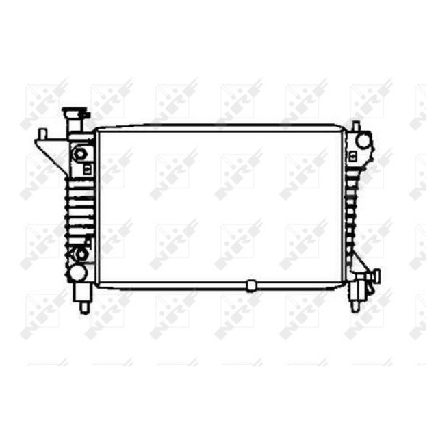 NRF Engine Cooling Radiator 50254A - image 5