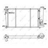 NRF Engine Cooling Radiator 50414A thumbnail