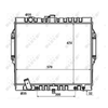 NRF Engine Cooling Radiator 50449A thumbnail