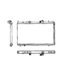 NRF Engine Cooling Radiator 50466A thumbnail