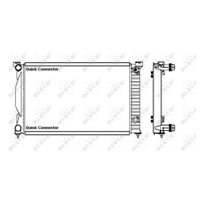 NRF Engine Cooling Radiator 50543AA - image 5