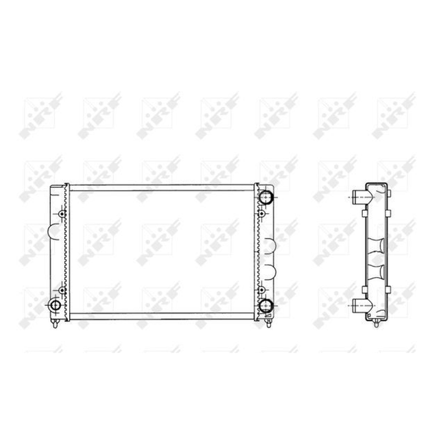 NRF Engine Cooling Radiator 509505A - image 5