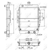 NRF Engine Cooling Radiator 52123A thumbnail