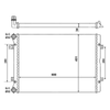NRF Engine Cooling Radiator 53022A thumbnail