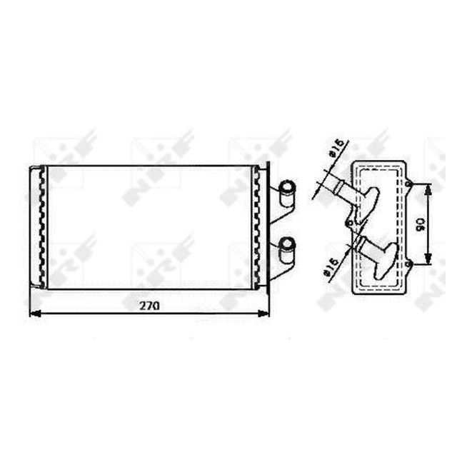 NRF Heater Matrix 53213A - image 5
