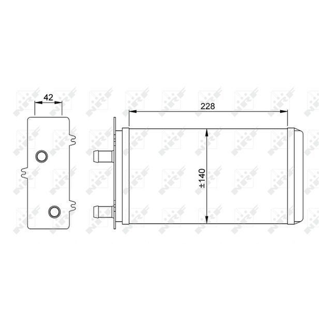 NRF Heater Matrix 53214A - image 5