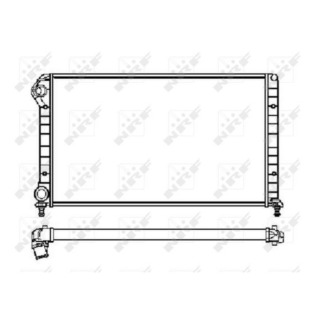 NRF Engine Cooling Radiator 53231B - image 5