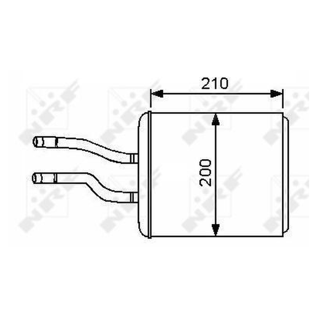 NRF Heater Matrix 53244B - image 5