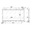 NRF Engine Cooling Radiator 53595A thumbnail