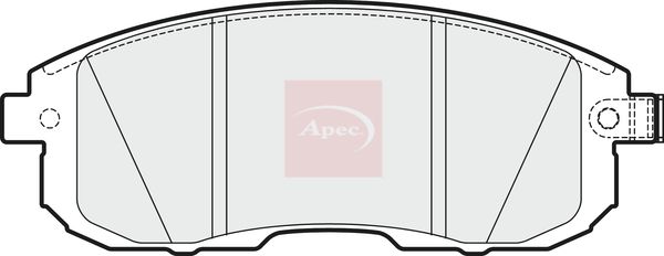Apec Brake Pads Set PAD1832 - image 2