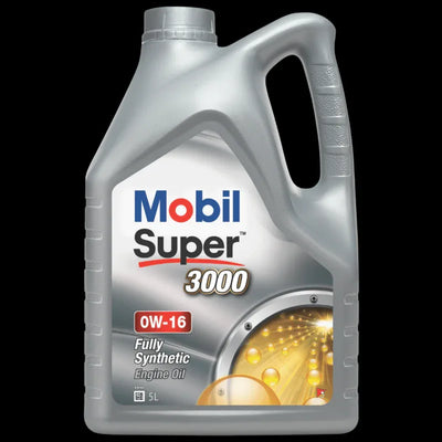 Mobil Super 3000 0W-16 Engine Oil Full Synthetic 5L - tradevehicleparts.co.uk