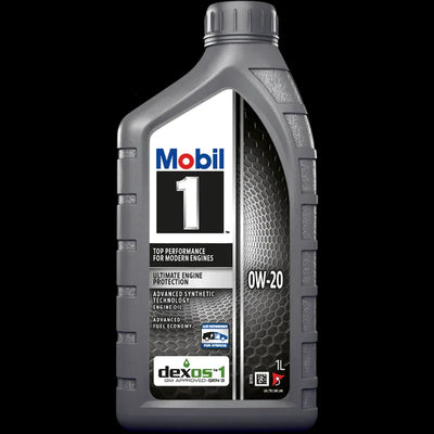 Mobil 1 0W-20 Engine Oil Full Synthetic 1L - tradevehicleparts.co.uk