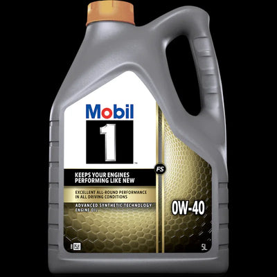 Mobil 1 FS 0W-40 Engine Oil Full Synthetic 5L - tradevehicleparts.co.uk
