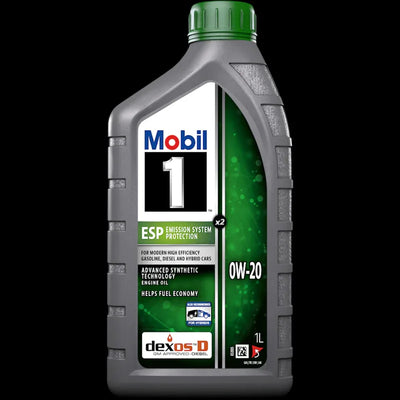 Mobil 1 ESP X2 0W-20 Engine Oil Full Synthetic 1L - tradevehicleparts.co.uk