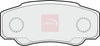 Apec Brake Pads Set PAD1261 thumbnail