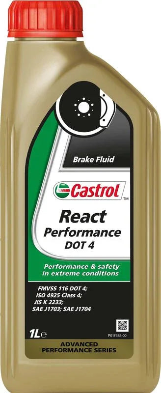 Castrol React Performance DOT 4 Brake Fluid 1L - image 2
