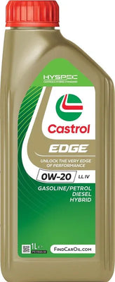 Castrol EDGE 0W-20 LL IV Fully Synthetic Engine Oil 1L - tradevehicleparts.co.uk
